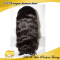 6A Grade Non Transformés 100% Vierge Humaine Cheveux Pas Cher Soie Haut Full Lace Perruques